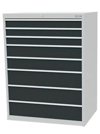 Schubladenschrank Tiefe 736 mm, R 36-24, 8 Schubladen