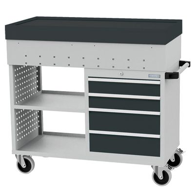 Werkstattwagen Tiefe 500 mm, R 18-16, 4 Schubladen